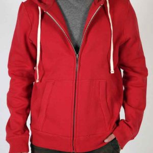 HEAVY FLEECE HOODIE WITH THERMAL LINED HOOD