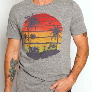 SUNDOWN GRAPHIC CREW NECK