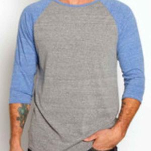 TRIBLEND JERSEY BASEBALL TEE