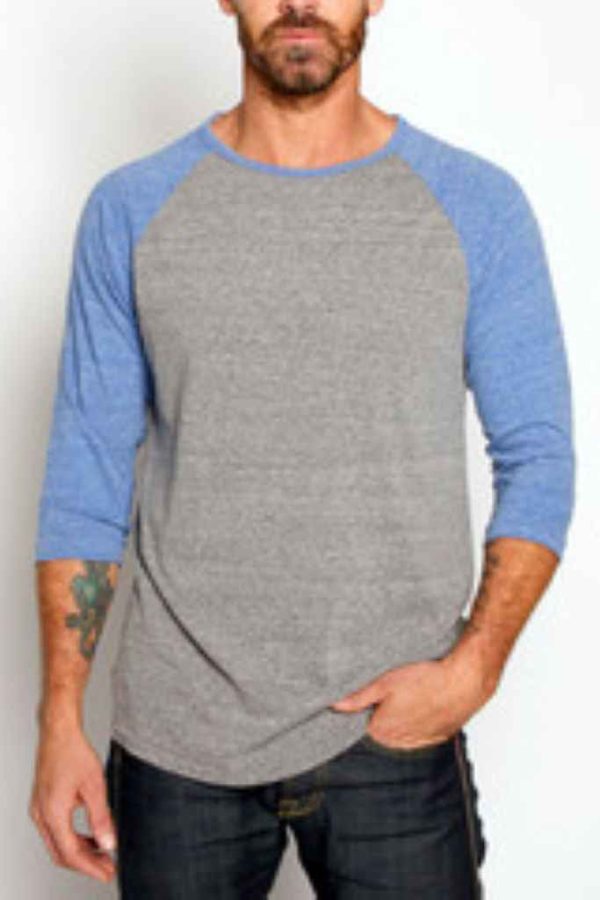 TRIBLEND JERSEY BASEBALL TEE